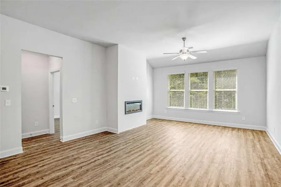 Spacious, unfurnished interior of a new home in Waters Edge, Mansfield (Image 14). Spacious, unfurnished interior of a new home in Waters Edge, Mansfield (Image 14).