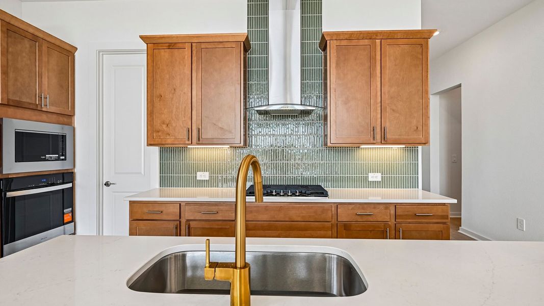 Close-up of interior finishes inside a home in The Enclave at Bar W Ranch, Leander (Image 21).