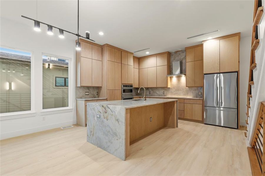 Furnished interior view inside a new home in , Dallas (Image 6).