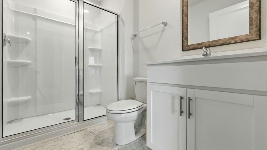 Furnished interior view inside a new home in Durbin Meadows, Fountain Inn (Image 9). Furnished interior view inside a new home in Durbin Meadows, Fountain Inn (Image 9).