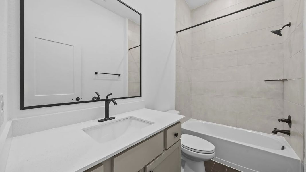 Furnished interior view inside a new home in Attwater 55s, Waller (Image 11).