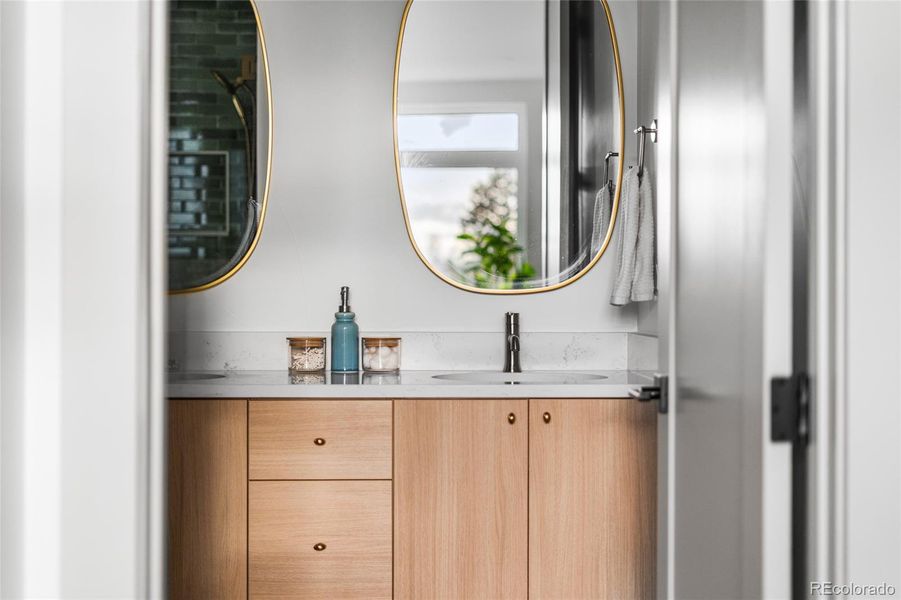 Furnished interior view inside a new home in , Denver (Image 28).
