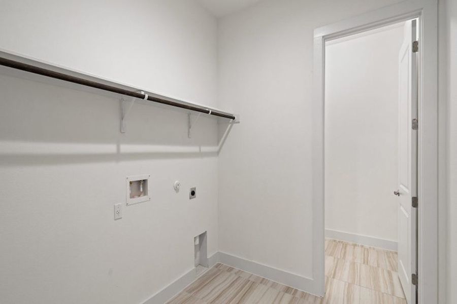 Representative unfurnished interior of a home built from the Glacier by Pacesetter Homes in Easton Park, Austin (Image 26). Representative unfurnished interior of a home built from the Glacier by Pacesetter Homes in Easton Park, Austin (Image 26).