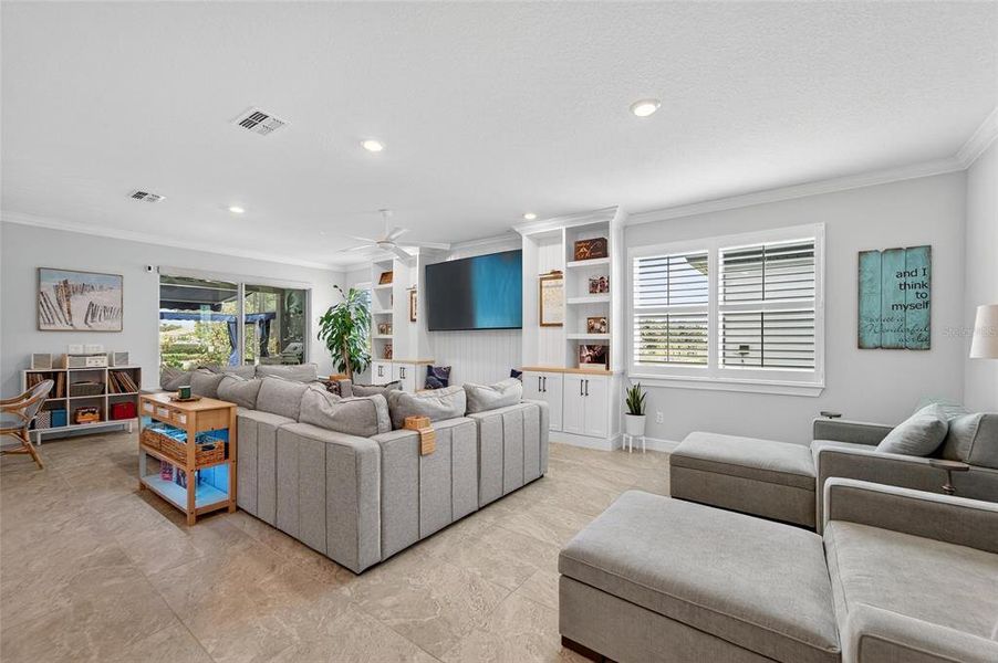 Furnished interior view inside a new home in , Land O' Lakes (Image 41).