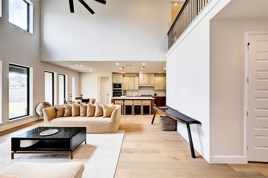 Furnished interior view inside a new home in , Fulshear (Image 25).