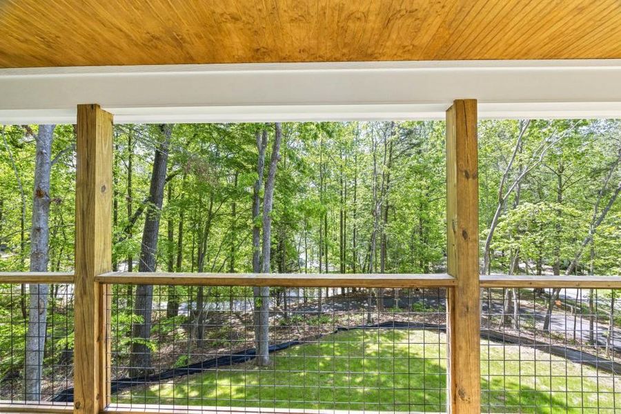 Exterior details and patio area of a home in , Lavonia (Image 35).