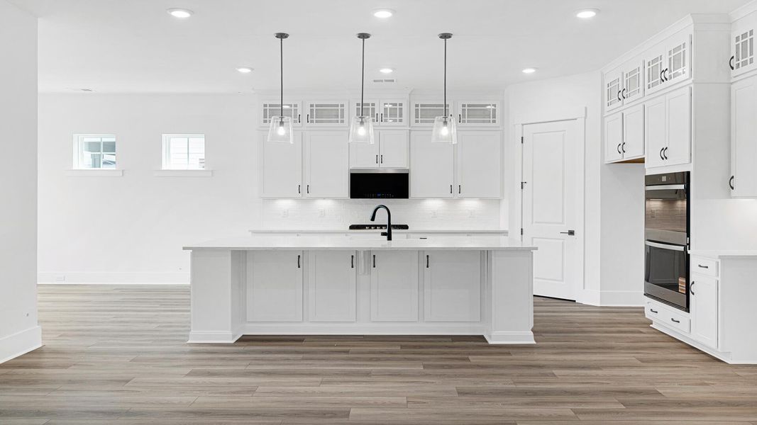 Furnished interior view inside a new home in Summerwind Crossing at Lakes of Cane Bay, Summerville (Image 4).