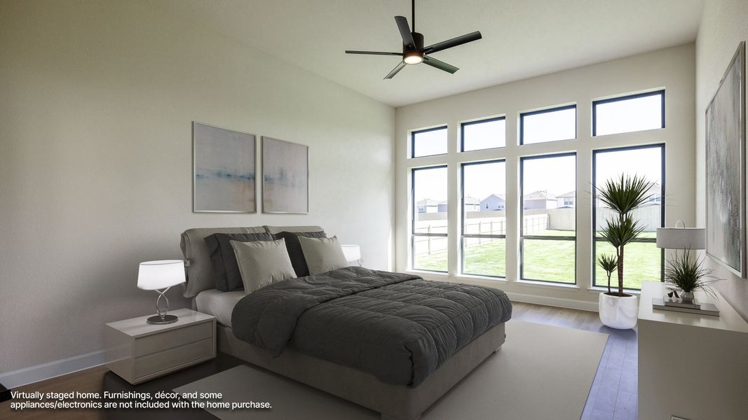 Furnished interior view inside a new home in Santa Rita Ranch - Tierra Rosa, Liberty Hill (Image 5).