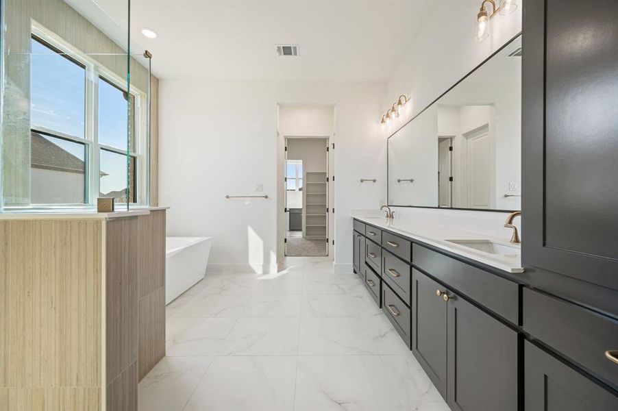 Furnished interior view inside a new home in , Haslet (Image 12).