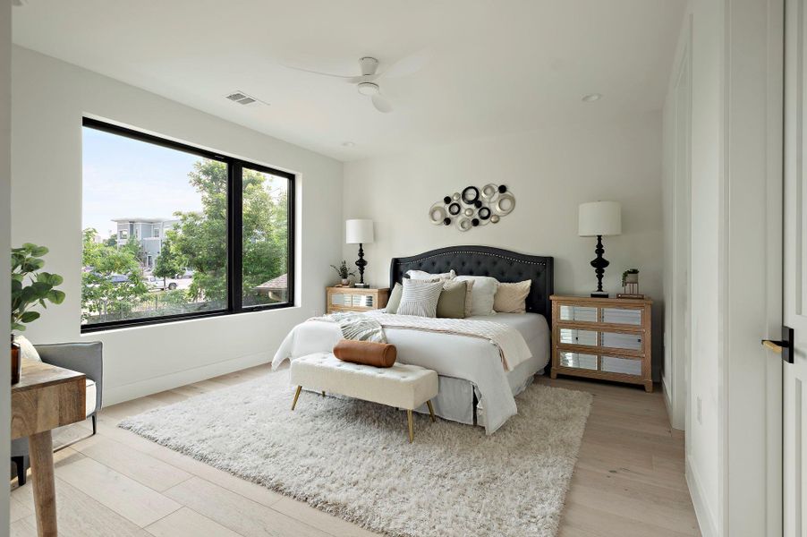 Furnished interior view inside a new home in , Austin (Image 17).