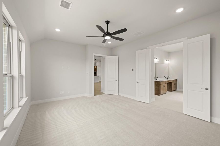 Spacious, unfurnished interior of a new home in Inspiration Collection at Bridgewater, Midlothian (Image 18).