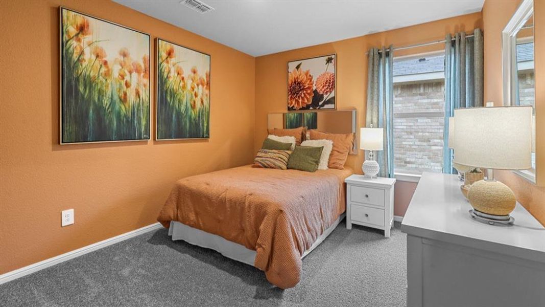 Furnished interior view inside a new home in Lonestar at Liberty Trails, Fort Worth (Image 6). Furnished interior view inside a new home in Lonestar at Liberty Trails, Fort Worth (Image 6).