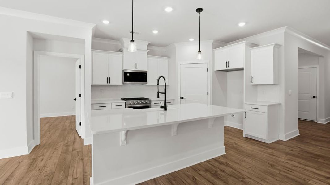 Furnished interior view inside a new home in Whitehawk Meadows, Travelers Rest (Image 8). Furnished interior view inside a new home in Whitehawk Meadows, Travelers Rest (Image 8).