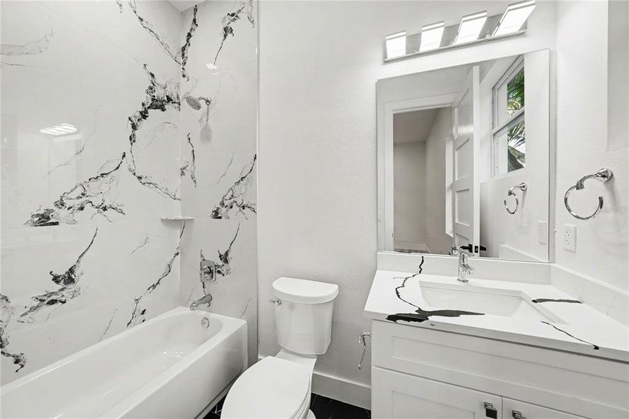 Furnished interior view inside a new home in , St. Petersburg (Image 13).