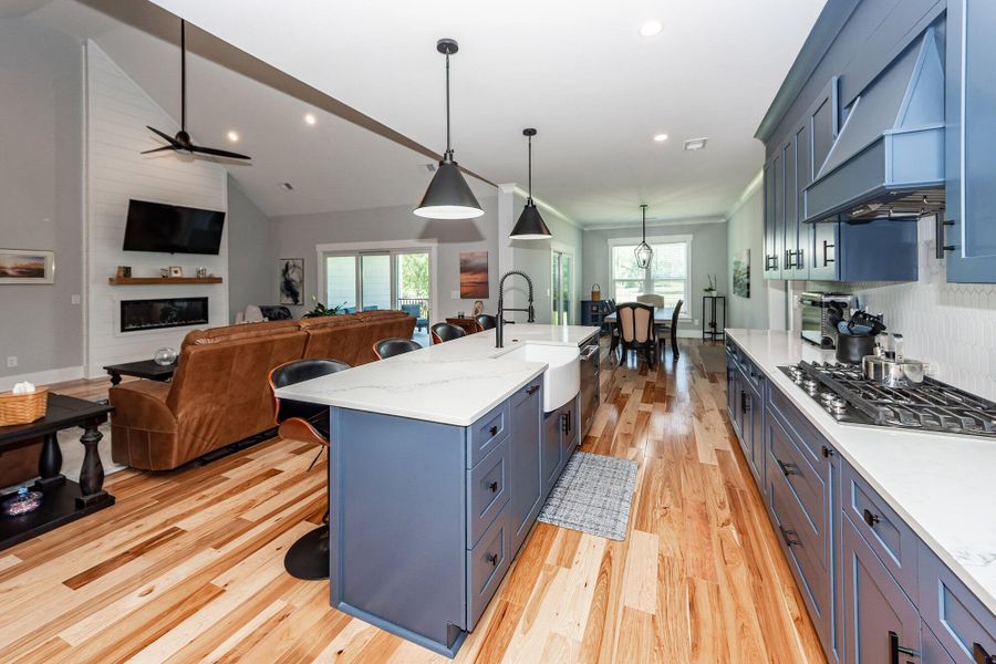 Furnished interior view inside a new home in , Charleston (Image 17).