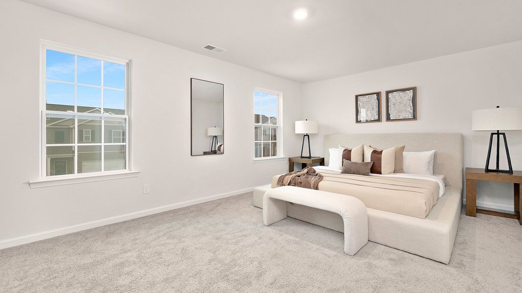 Furnished interior view inside a new home in Cline Village, Conover (Image 12).