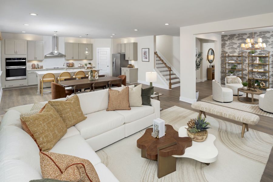 Representative furnished interior of a home built from the Sequoia by Mattamy Homes in Seagrass Landing, Lillington (Image 5). Representative furnished interior of a home built from the Sequoia by Mattamy Homes in Seagrass Landing, Lillington (Image 5).