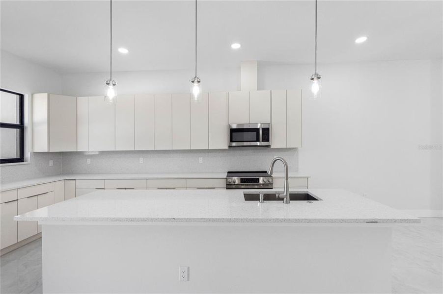 Furnished interior view inside a new home in , Tampa (Image 10).