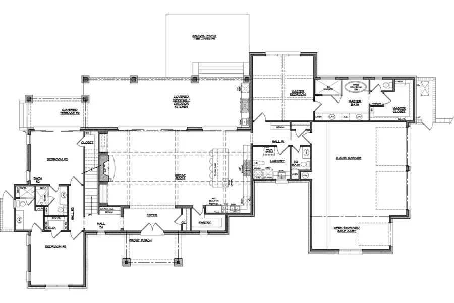 2D floor plan layout of this home in , Fredericksburg, TX (Image 3). 2D floor plan layout of this home in , Fredericksburg, TX (Image 3).