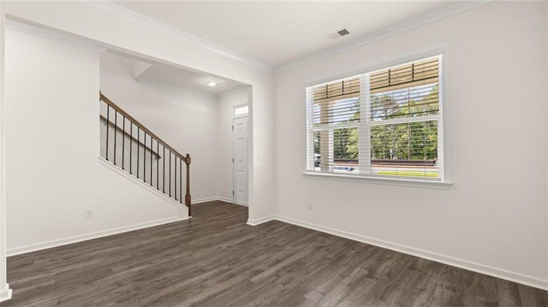 Spacious, unfurnished interior of a new home in The Preserve at Agricultural Village, Perry (Image 12).