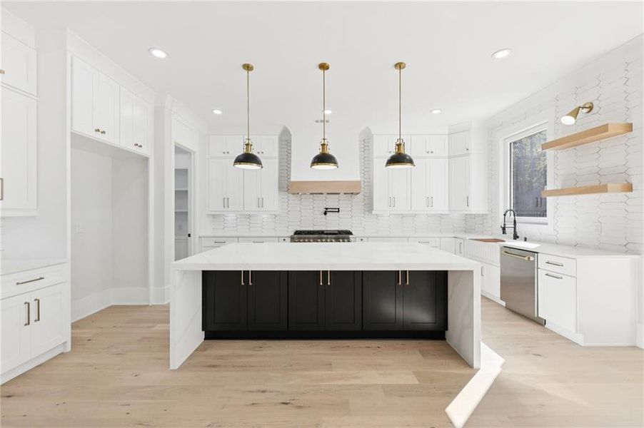 Furnished interior view inside a new home in , Dacula (Image 8).