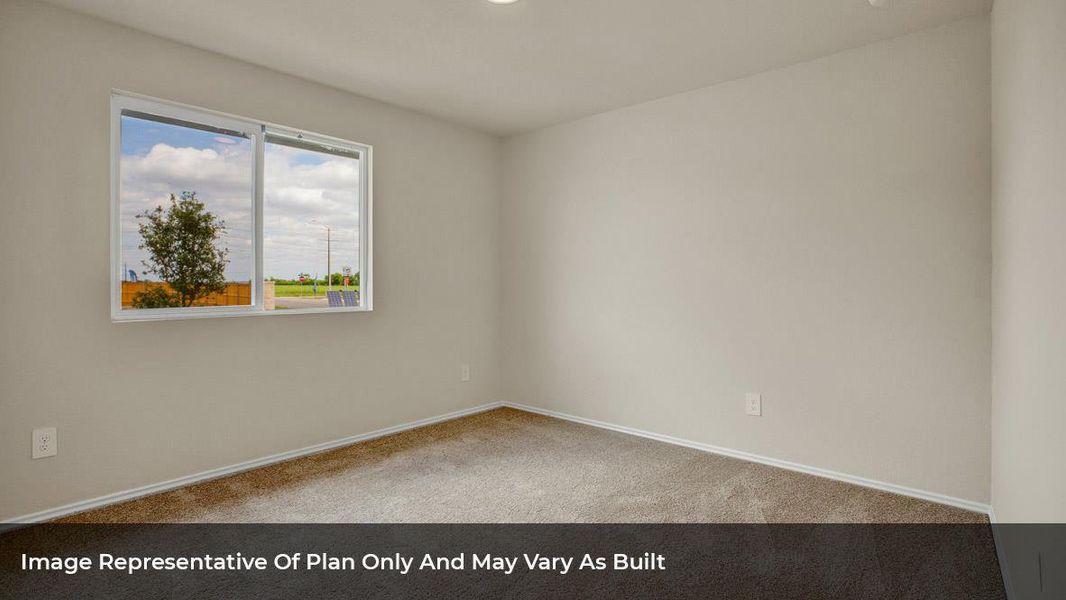 Spacious, unfurnished interior of a new home in Bar W Ranch, Leander (Image 19).