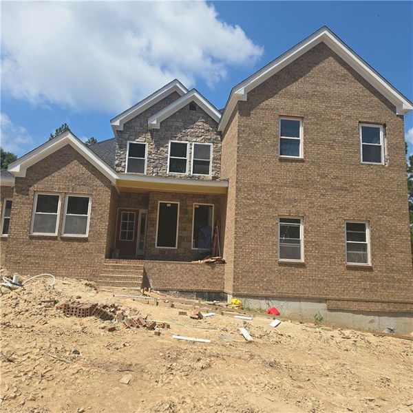 In-progress construction of a new home in , South Fulton, GA (Image 4).