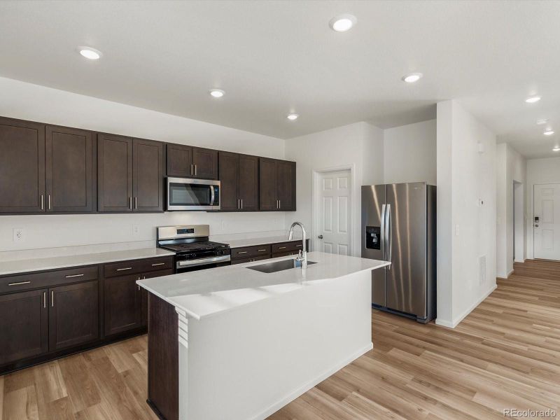 Furnished interior view inside a new home in Westgate, Greeley (Image 7). Furnished interior view inside a new home in Westgate, Greeley (Image 7).