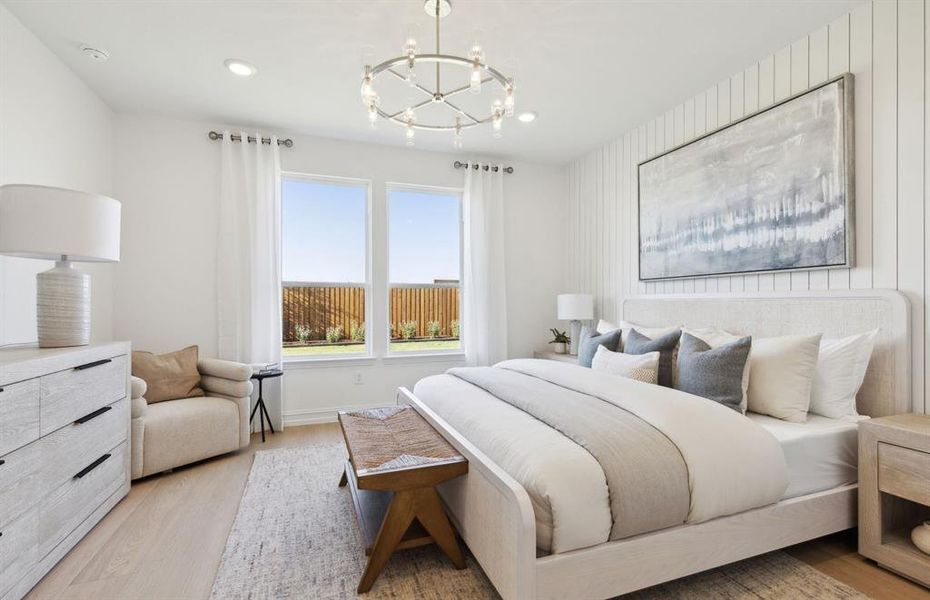 Elegant Owner's suite with beautiful finishes and ample floor space *Model representation Elegant Owner's suite with beautiful finishes and ample floor space *Model representation