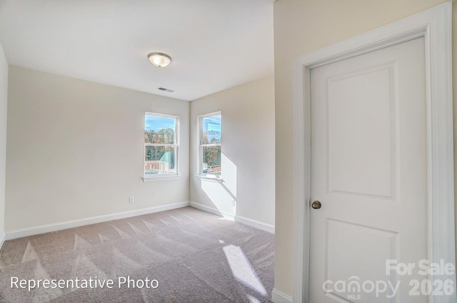 Spacious, unfurnished interior of a new home in Enclave at Riverdale, Huntersville (Image 24).