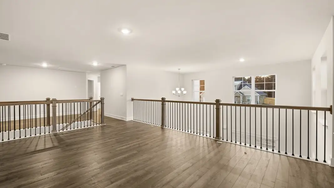 Representative unfurnished interior of a home built from the Jean Lee by D.R. Horton in Heritage Pointe, Senoia (Image 20).