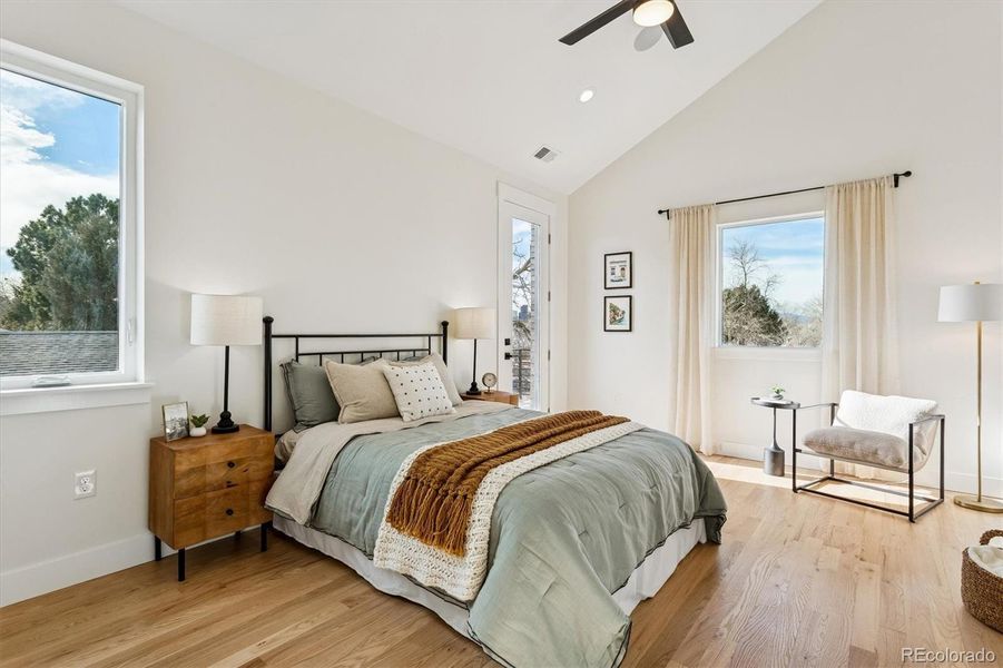 Furnished interior view inside a new home in , Denver (Image 39).