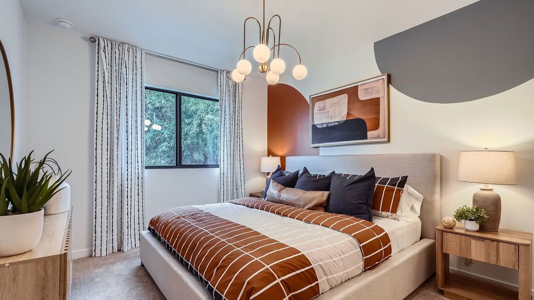 Furnished interior view inside a new home in Ashwood Cove, Lake Worth (Image 16).