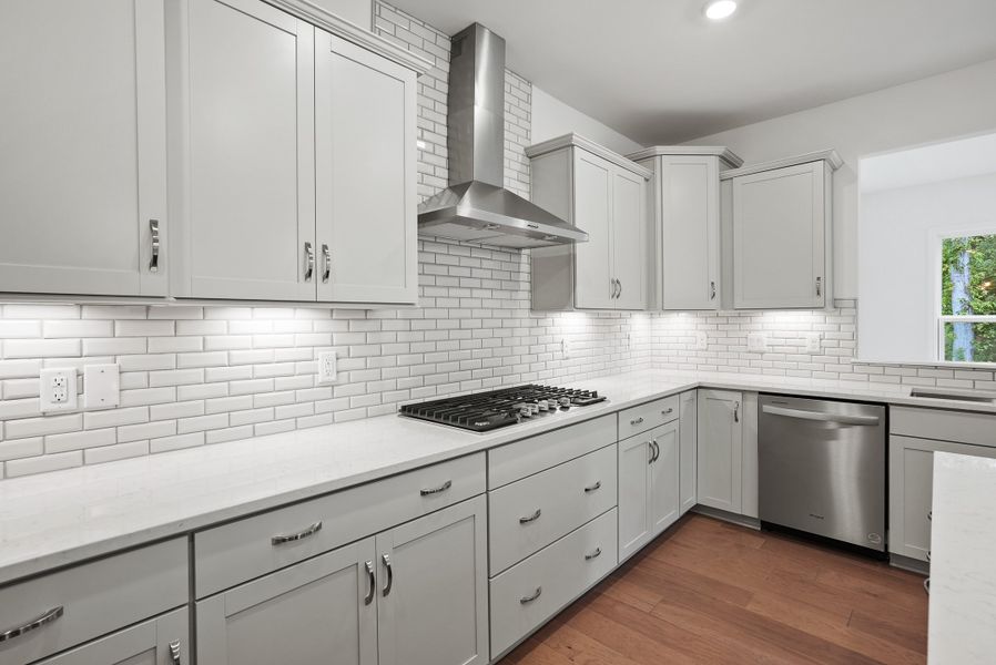 Open Kitchen with Island