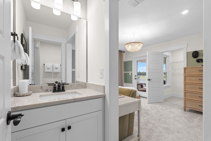 Representative furnished interior of a home built from the Vanderbilt by Pulte Homes in Indigo Bay, Myrtle Beach (Image 48). Representative furnished interior of a home built from the Vanderbilt by Pulte Homes in Indigo Bay, Myrtle Beach (Image 48).