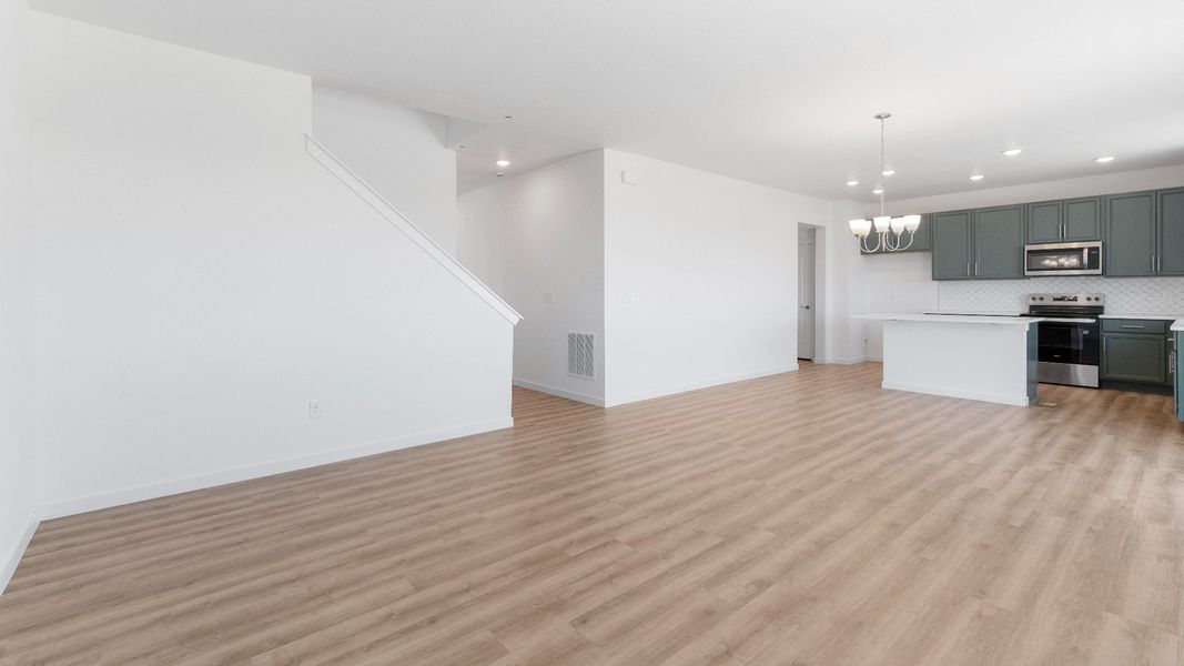 Furnished interior view inside a new home in Granary, Johnstown (Image 12). Furnished interior view inside a new home in Granary, Johnstown (Image 12).