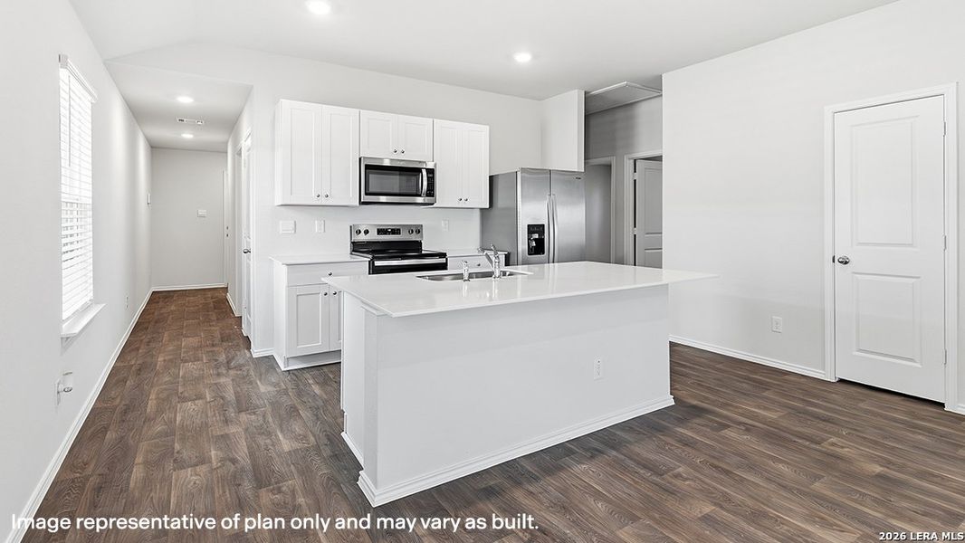 Furnished interior view inside a new home in Applewood, San Antonio (Image 10).