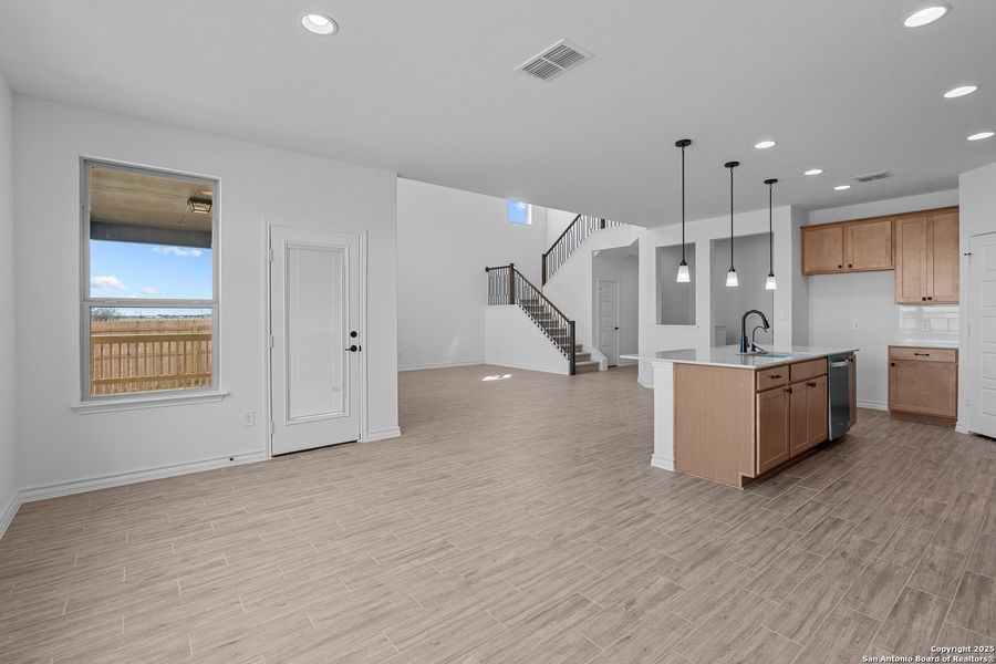 Furnished interior view inside a new home in Lily Springs, Seguin (Image 5).