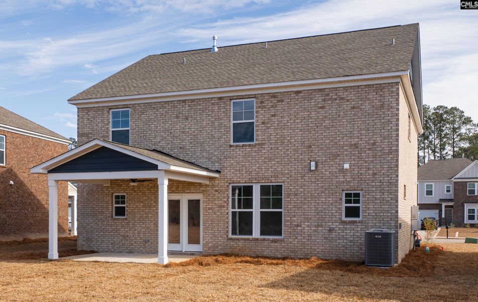 Exterior details and patio area of a home in Beach Forest, Sumter (Image 4).