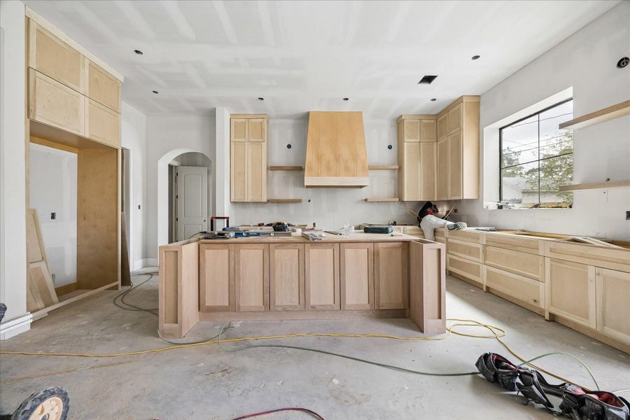 In-progress construction of a new home in , Houston, TX (Image 32).