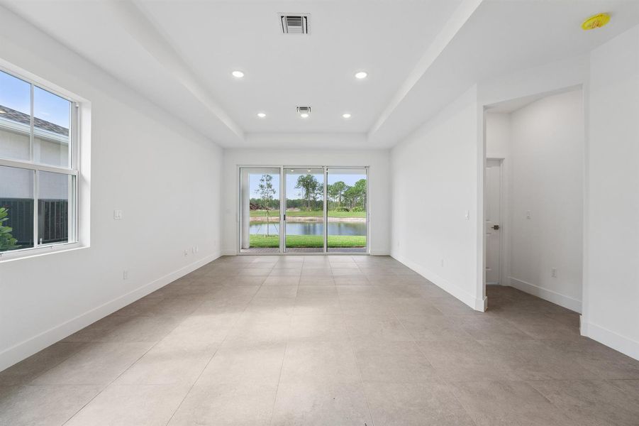 Great Room and Dining Area