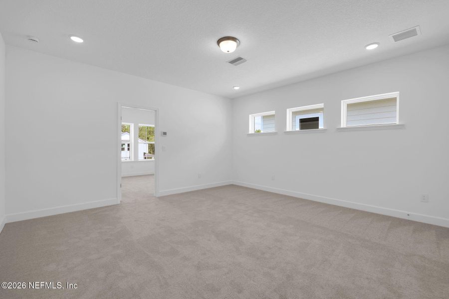 Spacious, unfurnished interior of a new home in Seabrook Village at Seabrook, Nocatee (Image 43).