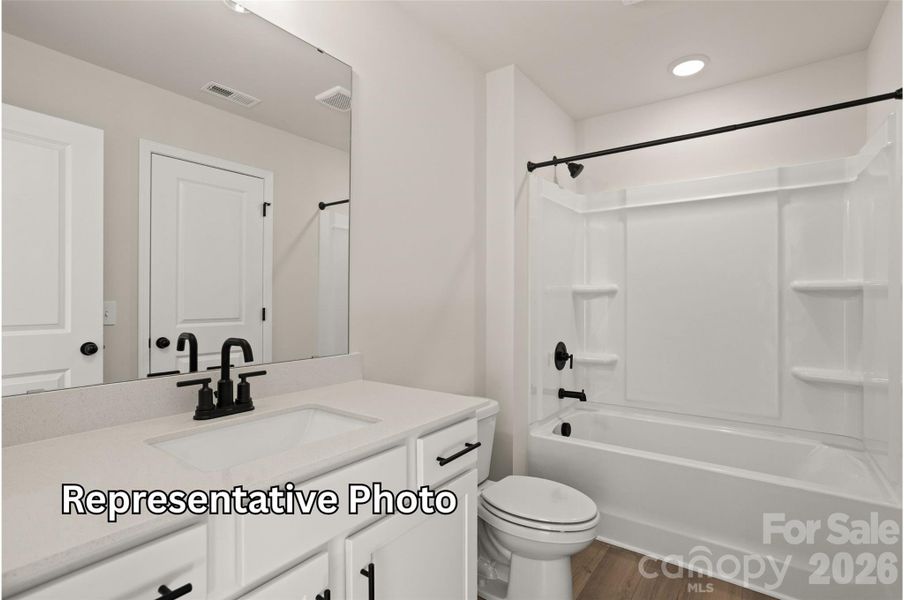 Furnished interior view inside a new home in Founders Landing | 55+ Community, Gastonia (Image 5).