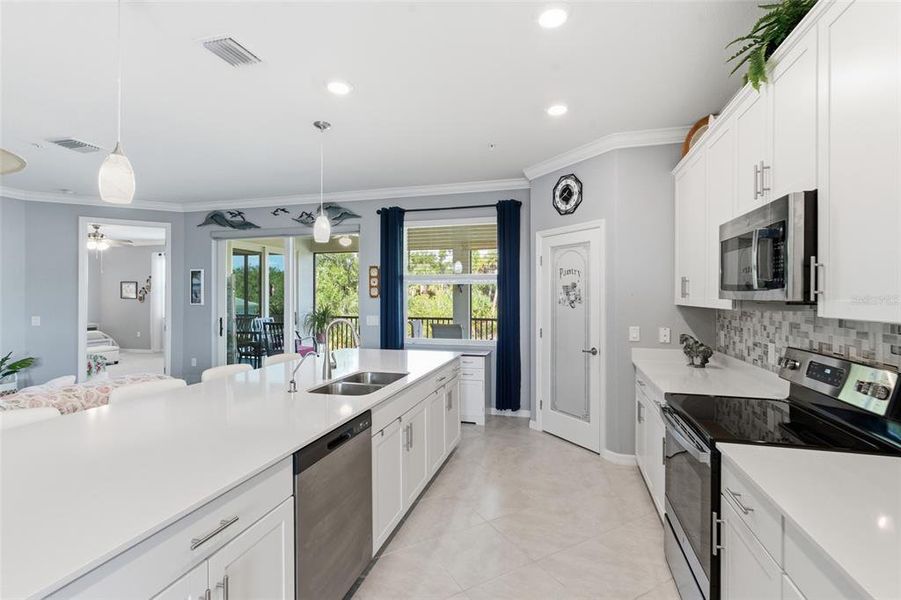 Furnished interior view inside a new home in , Punta Gorda (Image 18).