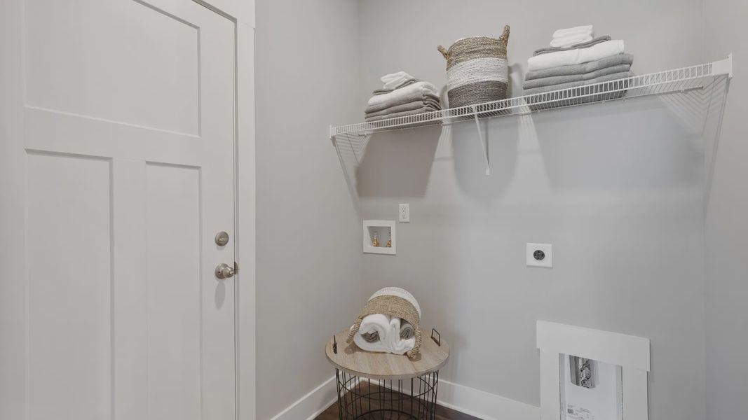 Representative furnished interior of a home built from the Cooper 3 by DRB Homes in Woodglen, Piedmont (Image 8).