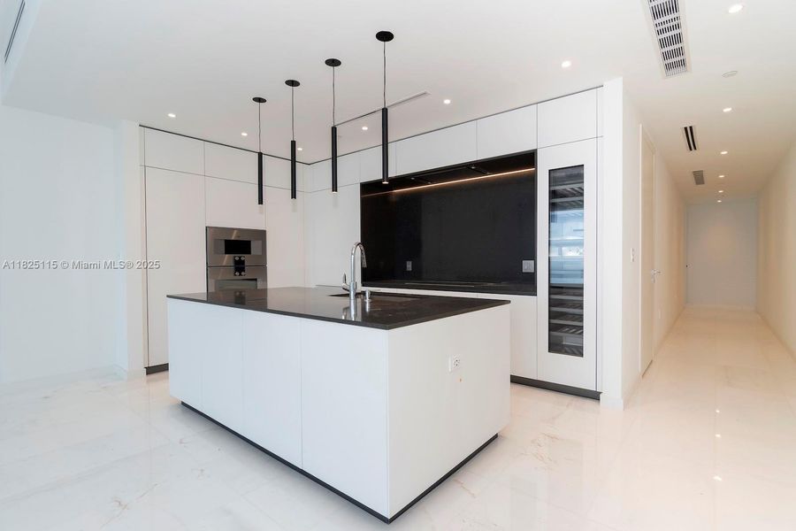 Furnished interior view inside a new home in Aston Martin Residences, Miami (Image 4).