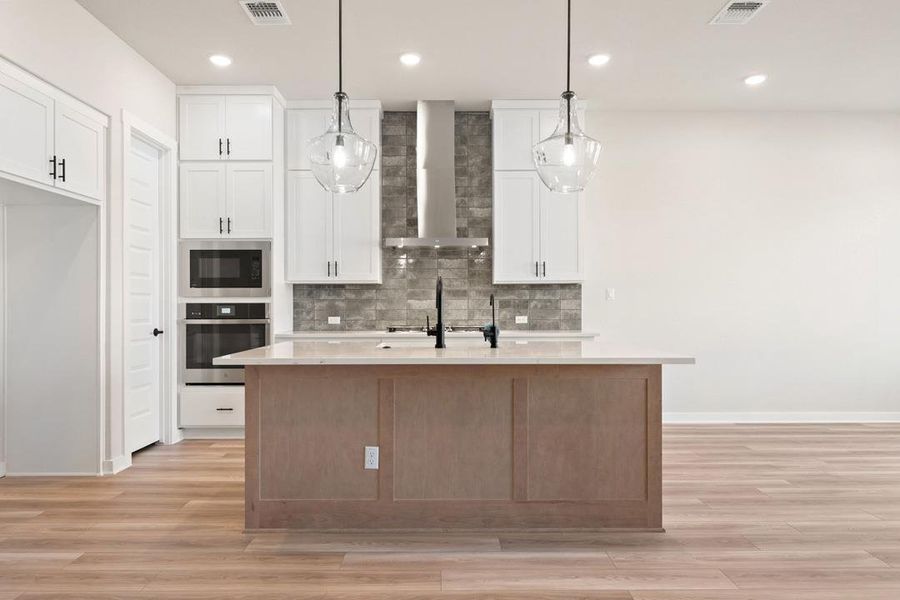 Furnished interior view inside a new home in Lagos Reserve, Manor (Image 15).