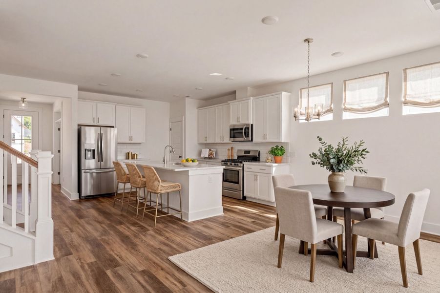 Representative furnished interior of a home built from the The Ash M by Davidson Homes LLC in Parks at Foster Crossing, Anna (Image 6).