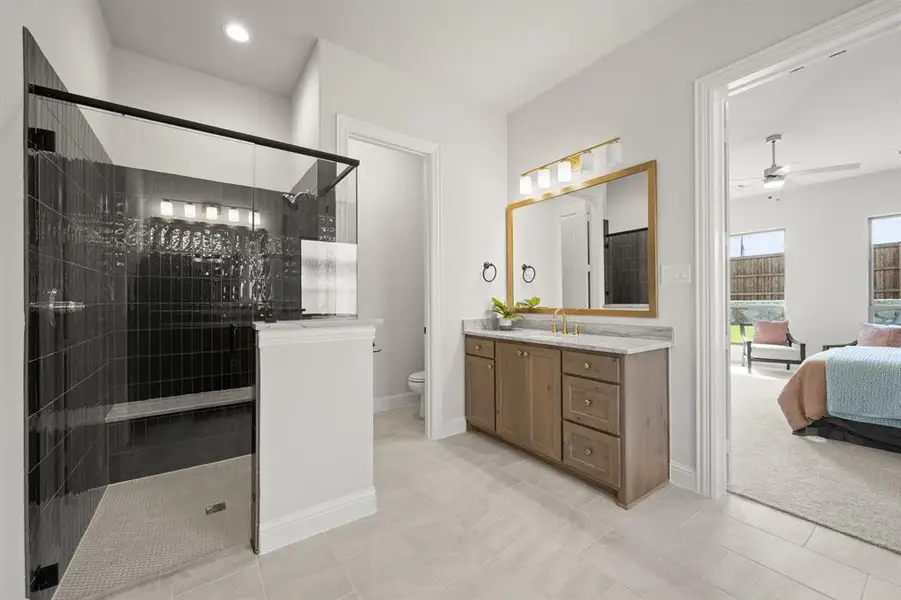 Furnished interior view inside a new home in Somerset - Phase 5, Mansfield (Image 5). Furnished interior view inside a new home in Somerset - Phase 5, Mansfield (Image 5).