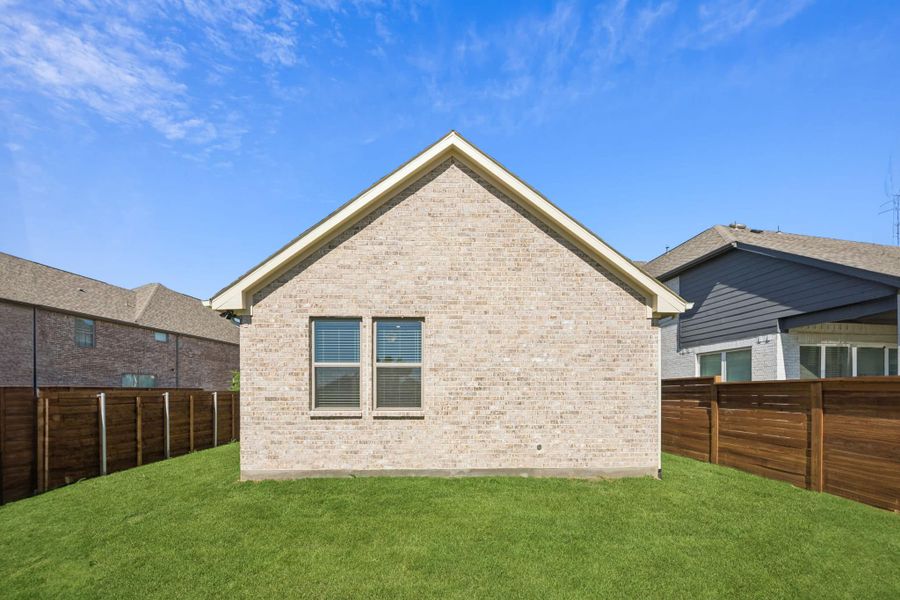 Exterior details and patio area of a home in Solterra Texas, Mesquite (Image 2). Exterior details and patio area of a home in Solterra Texas, Mesquite (Image 2).